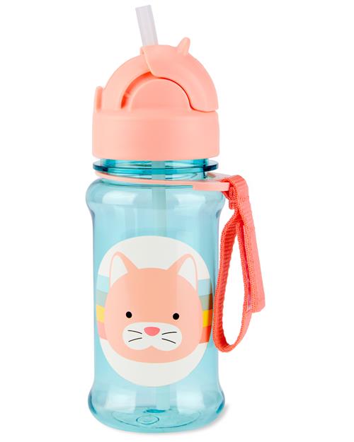 Skip Hop Zoo Flaskekat  Orange One Size  Orange.  One Size 1 Y+ unisex