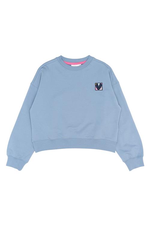 The New TNPetria Short OS Sweatshirt Tempest Tempest 7-8 Y  Blå  7-8 år  kvinde