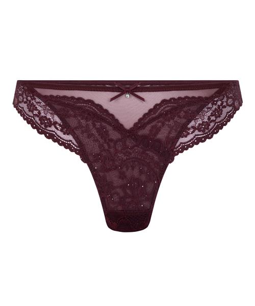 Hunkemöller String 'Isadora'  aubergine