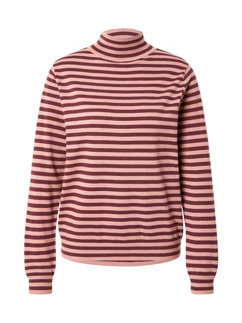 QS Pullover  lyserød / bordeaux
