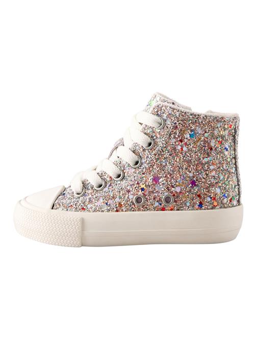 Next Sneakers  lilla / pink / rød / sølv
