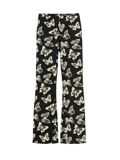 Cool Club Leggings  ecru / sort
