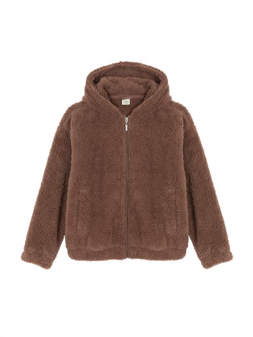 Cool Club Sweatjakke  mørkebrun