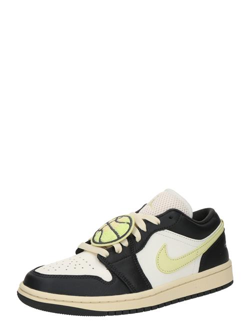 Jordan Sneaker low 'AIR JORDAN 1'  antracit / pastelgrøn / hvid