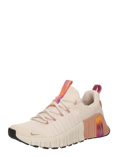 NIKE Sportssko 'Free Metcon 6'  grå / orange / perlehvid