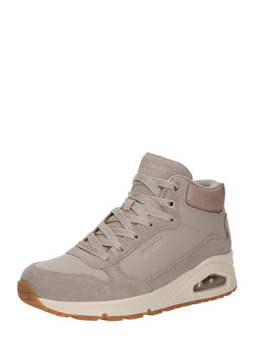 SKECHERS Sneaker high 'UNO'  nude / taupe