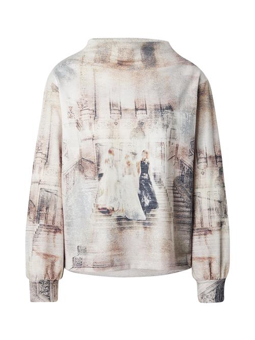 monari Sweatshirt  lysebeige / brun / mørkegrå