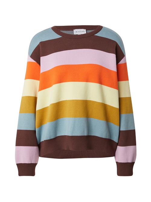 mazine Pullover  lyseblå / brun / lilla / orange