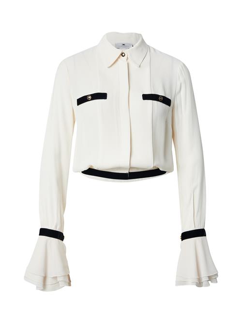 Elisabetta Franchi Bluse  guld / sort / hvid