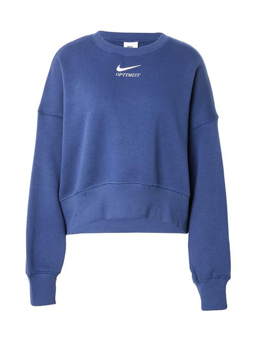Nike Sportswear Sweatshirt 'PHNX FLC'  navy / hvid