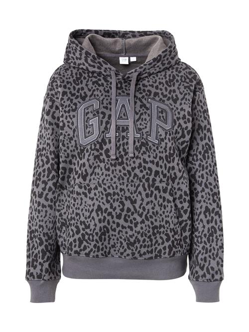 GAP Sweatshirt 'HERITAGE'  grå / sort