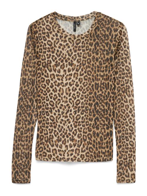 VERO MODA Shirts 'VMLOVA'  brun / cappuccino / sort