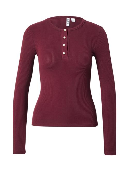 PIECES Shirts 'PCKITTE'  vinrød