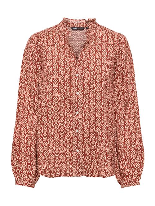 ONLY Bluse 'ONLRAYA'  beige / brun