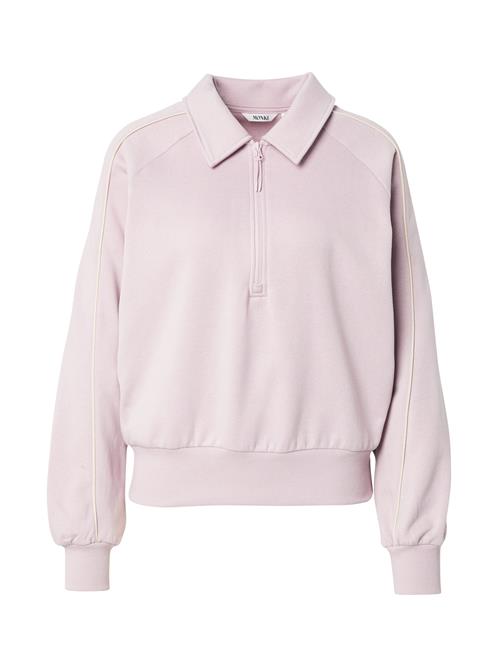 Monki Sweatshirt  lysebeige / gammelrosa