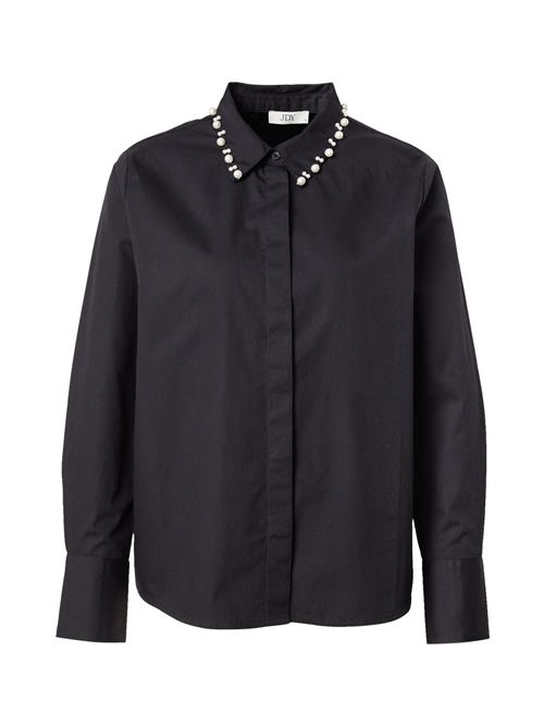 JDY Bluse 'JDYLULA'  sort / perlehvid