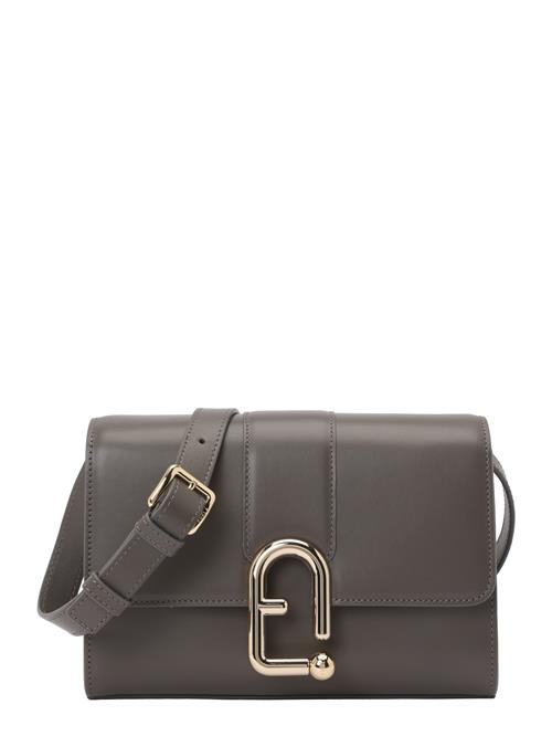 FURLA Skuldertaske 'URBAN  S'  mudderfarvet