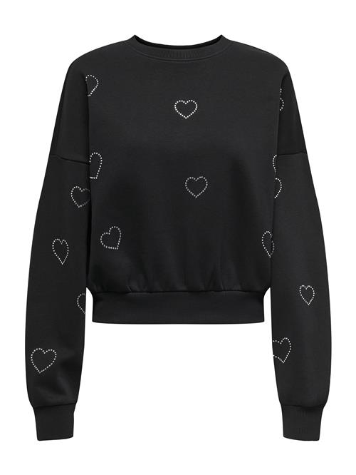 ONLY Sweatshirt 'ONLBERIT'  sort / sølv