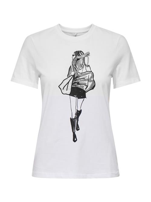 ONLY Shirts 'ONLEMMA'  grå / sort / hvid