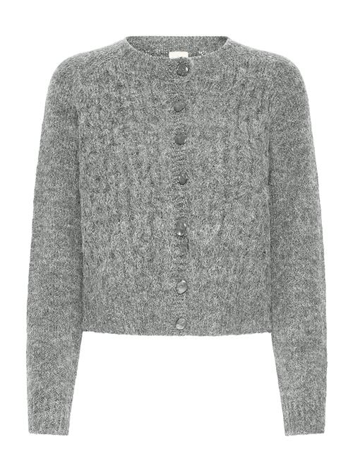 ICHI Cardigan 'IHBELABLUE'  mørkegrå