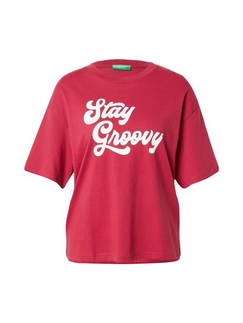 UNITED COLORS OF BENETTON Shirts  magenta / hvid