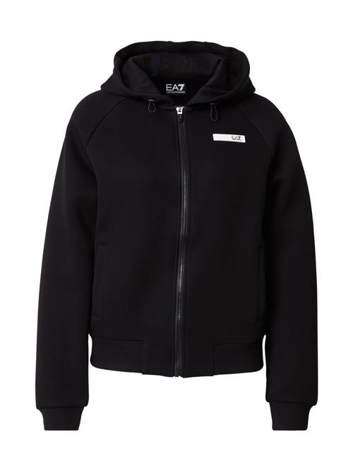 EA7 Emporio Armani Sweatjakke  brombær / sort / hvid