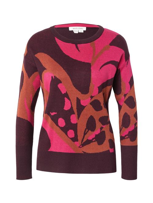 WHITE STUFF Pullover 'OLIVE'  cognac / bær / pink