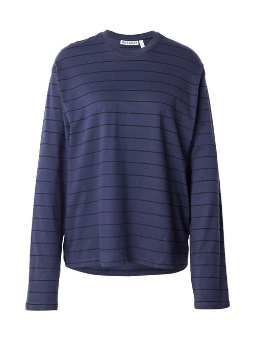 WEEKDAY Shirts 'Danya'  mørkeblå / sort