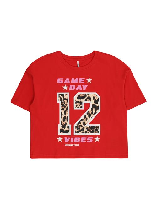 ONLY GIRLS Bluser & t-shirts  beige / lyserød / rød / hvid