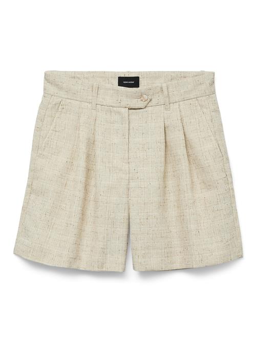 VERO MODA Bukser med lægfolder 'VMMAJ'  beige