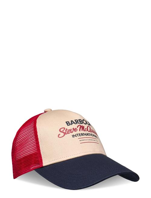 B.intl Smq Trucker Cap Barbour Red