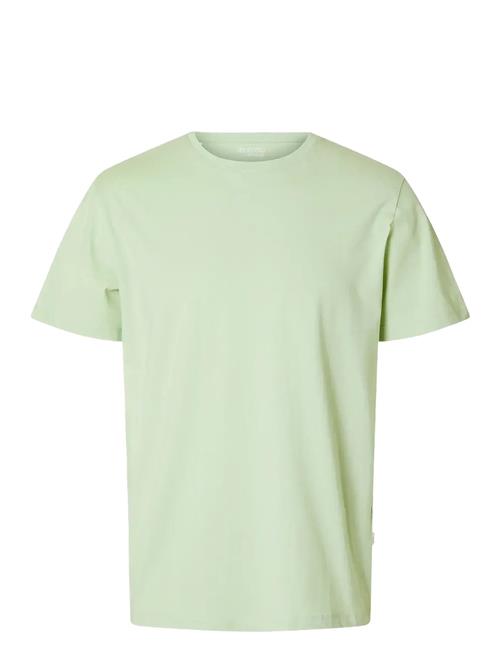Slhaspen Ss O-Neck Tee Noos Selected Green