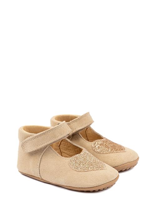 Beginners Ballerina Heart Pom Pom Beige