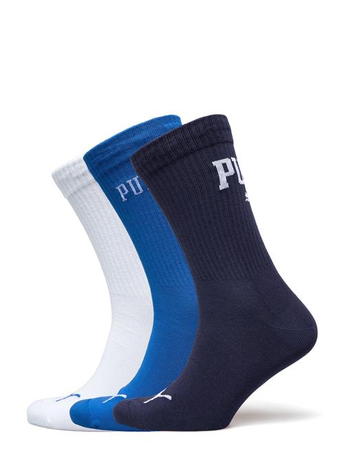 Puma Unisex Logo Crew 3P PUMA Patterned