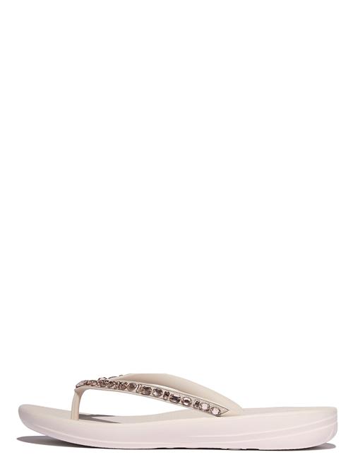 Iqushion Multi-Crystal Ergonomic Flip-Flops FitFlop Pink