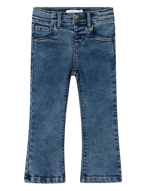 Nmfsalli Boot Fleece Jeans 6427-An O Name It Blue
