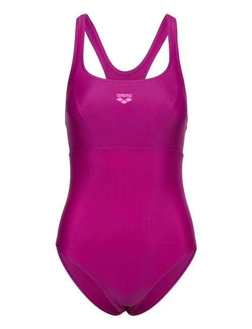 Women's Arena Solid Swimsuit Control Pro Back B Pu Arena Purple