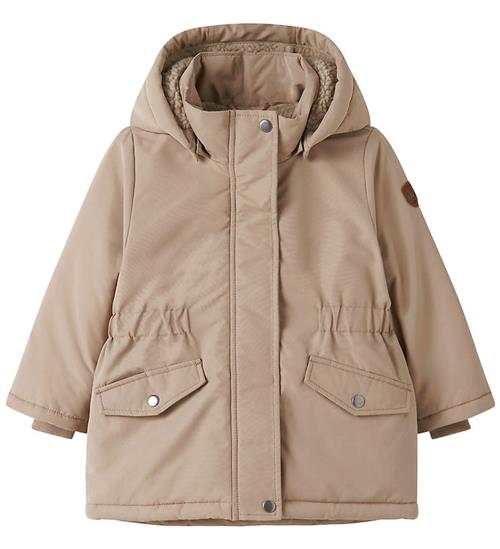 Name It Vinterjakke - Parka - NmfMarlow - Silver Mink