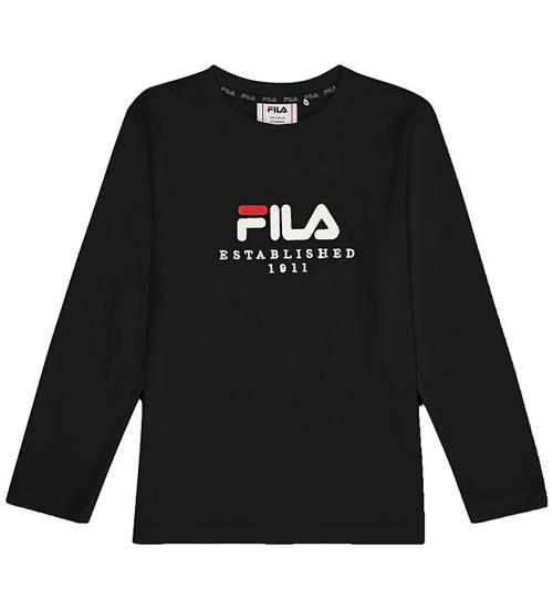 Fila Bluse - Benna - Sort m. Logo