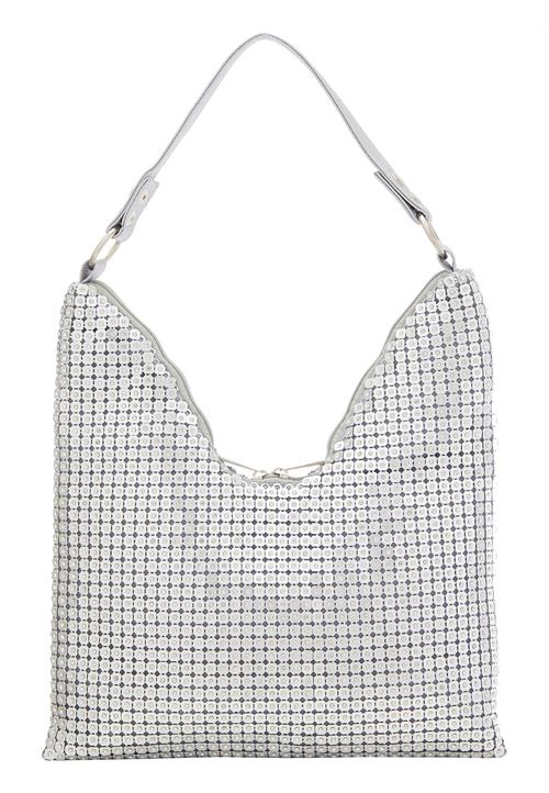 faina Skuldertaske  sølv