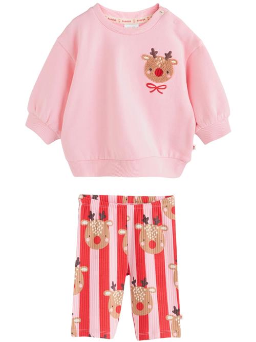 Next Sæt 'Weihnachten'  brun / lys pink / rød / hvid