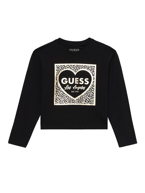 GUESS Bluser & t-shirts  guld / sort
