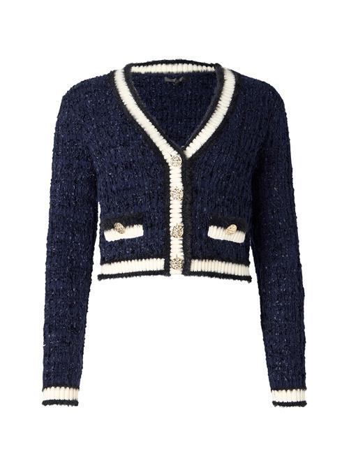 GUESS Cardigan 'AOMORI'  navy / sort / hvid