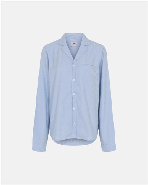 Pyjamasskjorte |  Bambusviskose | Blåstribet