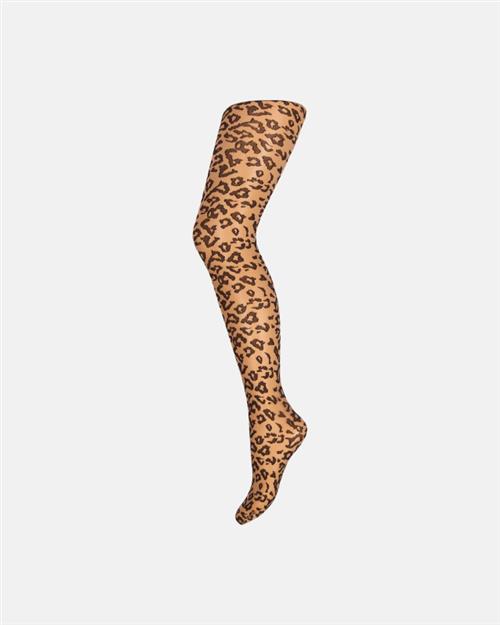 Leopard strømpebukser | 20 denier | golden