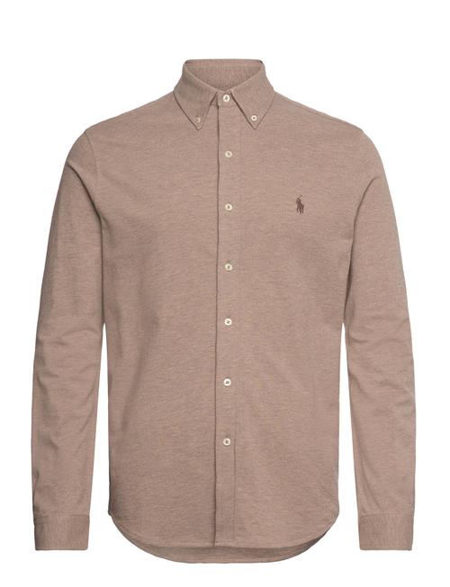Featherweight Mesh-Lsl-Knt Polo Ralph Lauren Beige
