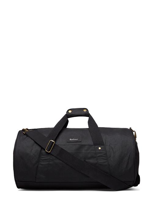 Se Barbour Ess Wax Duffle Barbour Black ved Booztlet