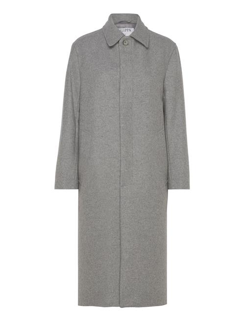 Wool Car Coat Filippa K Grey