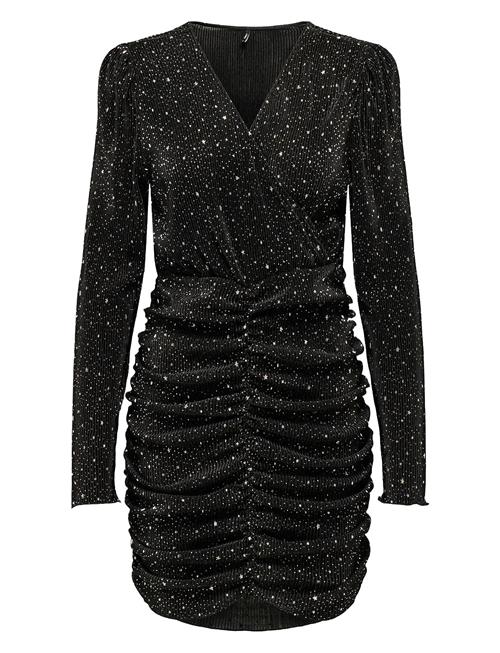Onlnelly L/S Shine Wrap Dress Cs Jrs ONLY Black