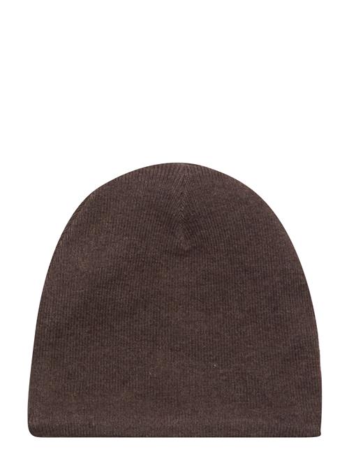 Beanie - Knitted CeLaVi Brown